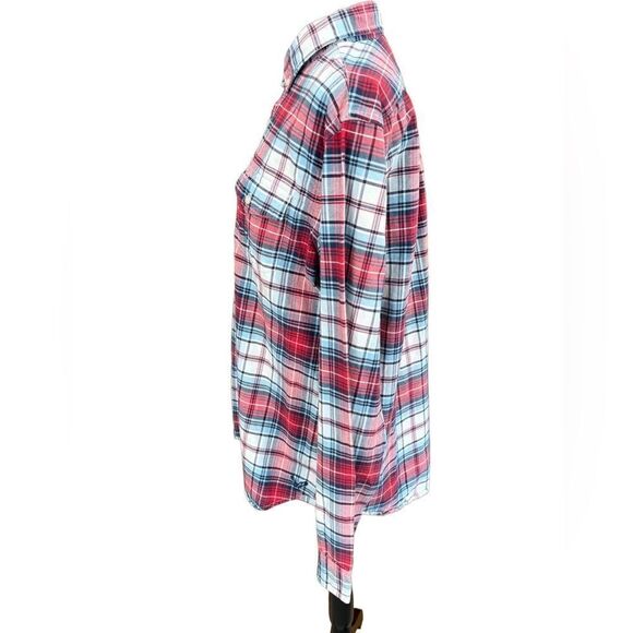 American Eagle Outfitters plaid Slim Fit button down shirt size L - Picture 4 of 6